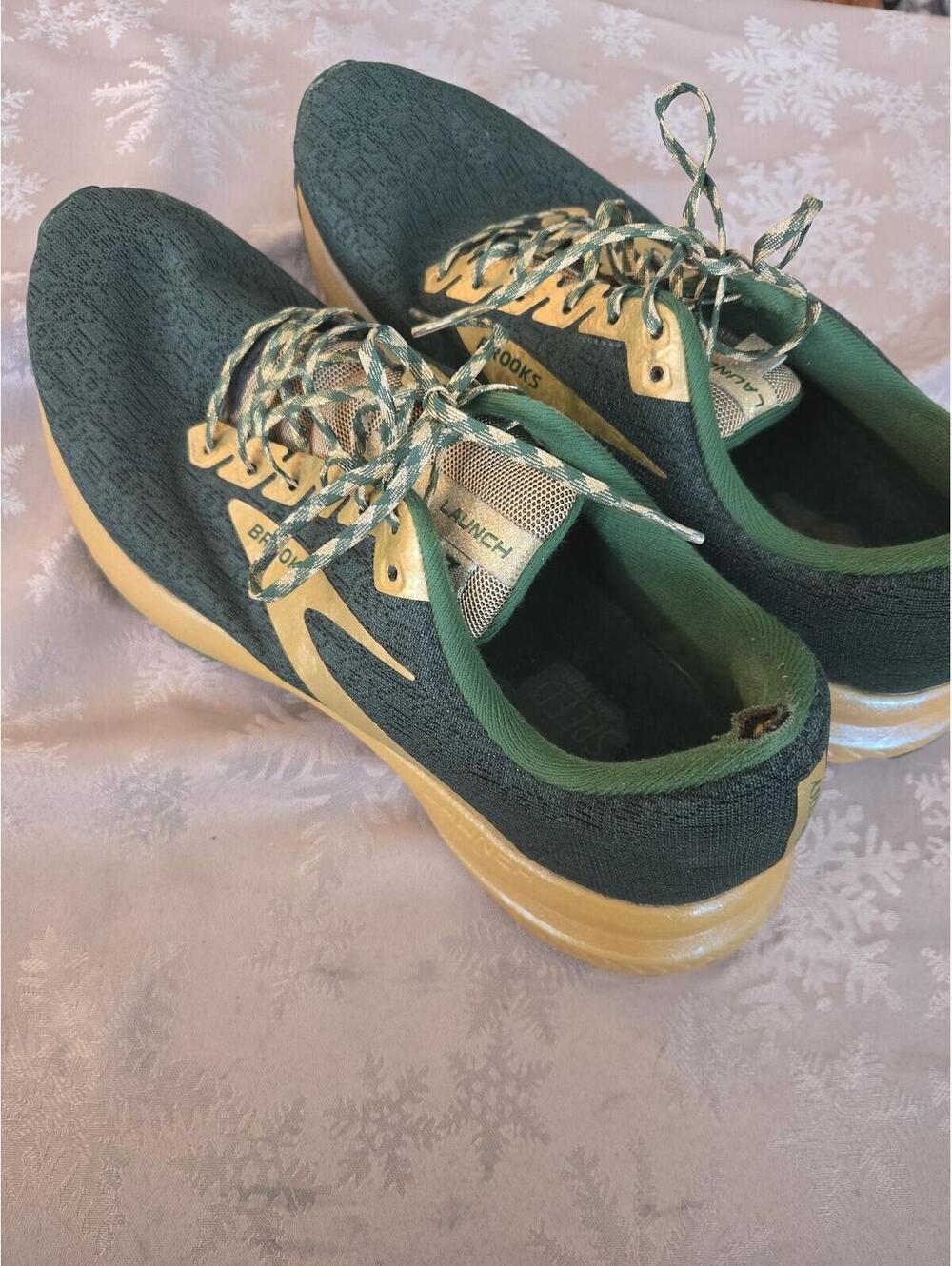 Brooks Launch 7 St. Patrick's Day Edition Running Shoes - Men's Size 10.5 - Picture 3 of 7